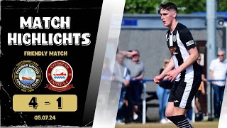 HIGHLIGHTS  vs Eyemouth United FC  Friendly Match  050724 [upl. by Zetneuq668]