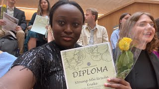 My Graduation Ceremony I graduated from the University of Gothenburg in Sweden My 2nd Masters [upl. by Malinin355]