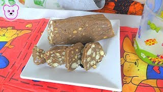 Кондитерская колбаса с орехами своими руками Chocolate Salami DIY [upl. by Ahseele20]