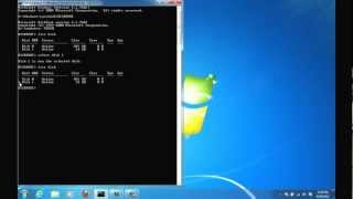 Create Bootable USB Flash Drive using Command Prompt to install Windows 7 [upl. by Carhart]