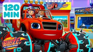 Blazes ARCADE 🕹️ 2  Crushers Robot Game Missions amp MORE 🤖  Blaze and the Monster Machines [upl. by Ayiotal306]