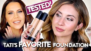 Tati Made Me Buy The quotBEST FOUNDATION EVERquot RCMA Natural Full Coverage Foundation Tested [upl. by Ettenyl315]