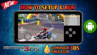 NEW LEMONADE 3DS EMULATOR ANDROID  SETUP BEST SETTINGS GAMEPLAY [upl. by Freed]