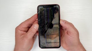 How to fix a cracked iPhone XR screen [upl. by Ttegirb250]