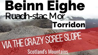 Beinn EigheRuadhStac Mor TorridonWalkScotlands Mountains [upl. by Calloway]