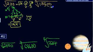 How to Simplify Radical Expressions With Prime Factorization [upl. by Alyak548]