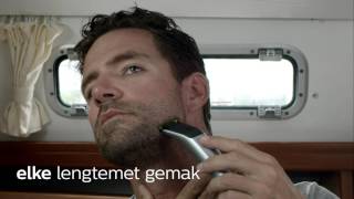 Trimmen scheren en stylen met de OneBlade Pro  Philips 14mm opzetkam [upl. by Claudie]