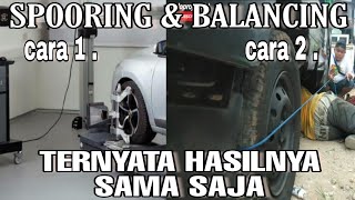 Cara Spooring Manual  Stel Ban Roda Mobil Tanpa Ribet [upl. by Sofko]