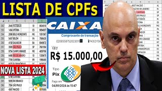 CPFs Que Vão Receber R15000 do Auxílio Brasil pela Caixa  Novas Informações [upl. by Omero]