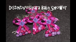 DIY Distintivos para tus invitados del Baby Shower [upl. by Leval]