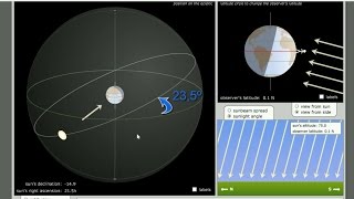 Equador Celeste Eclíptica Inclinação do Eixo Terrestre e Estações do Ano [upl. by Alexandra]