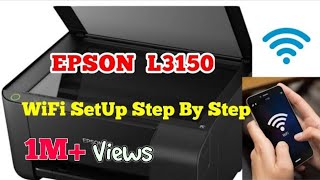 EPSON L3150 WiFi Setup How to Connect WiFi with Mobile WiFi Direct Connection [upl. by Akiehsat]