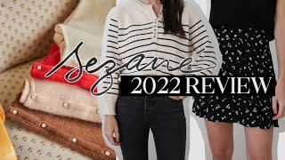 SEZANE REVIEW 2022 Try On HaulWear amp Tear UpdateWhat is worth buying Parisian Style [upl. by Morgenthaler]