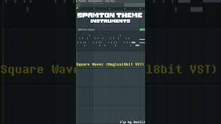 Spamton Theme Instruments shorts undertale deltarune spamtonneo [upl. by Haeluj]