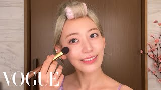 LE SSERAFIM’s SAKURA on Hydrating Skin Care and Lash Curling  Beauty Secrets  Vogue [upl. by Ahearn]