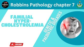 Familial HypercholesterolemiaGenetics Pathology Robbins Pathologypathology robbins mbbslectures [upl. by Nosnor132]