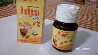 Manfaat dan Kandungan Biolysin Kids [upl. by Nwahsuq366]