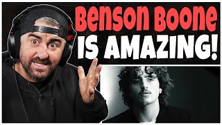 Benson Boone  Slow It Down Rock Artist Reaction [upl. by Fagin]