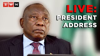 LIVE President Ramaphosa to address the nation [upl. by Baal101]