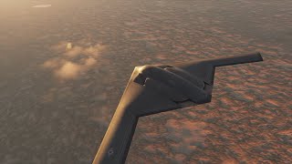 The new B21 stealth bomber destroys Irans nuclear facilities in one go [upl. by Ogires]