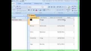 Calculate Dates in Access [upl. by Ecyar877]