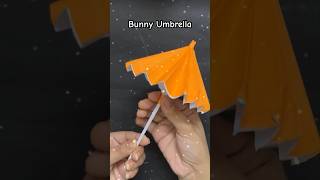 DIY Umbrella with paper craft  Kids craft activity  Paper Craft trending [upl. by Mauro900]