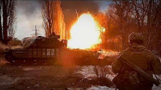 A HIMARS STRIKE IN SOLEDAR DEVASTATED RUSSIAN 200TH SEPARATE MECHANIZED BRIGADE  2024 [upl. by Notyarb]