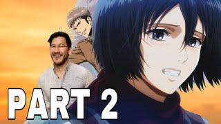 Attack On Titan voiceover parody part 2 [upl. by Enyal]