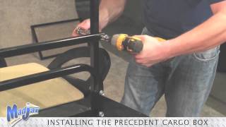 Cargo Box for Club Car® Precedent®  How to Install Video  Madjax® Golf Cart Accessories [upl. by Wittenburg]