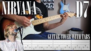 Nirvana  D7 Wipers cover Guitar cover with tabs [upl. by Airamalegna]