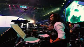 Liza Hanim Feat Aina Abdul  Terus Hidup I All Stars Gegar Vaganza FINAL Drumcam [upl. by Ais617]