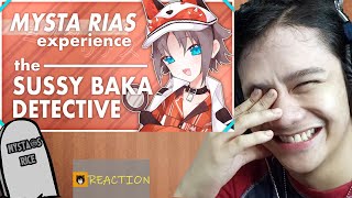 This Guys REACTION to The Mysta Rias Experience  The SUSSY BAKA Detective  MYSTABRATION [upl. by Attayek]