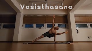 아쉬탕가요가  바시스타사나AshtangaYoga  Vasisthasana [upl. by Ykcin]