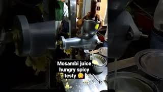 mosambi juice recipe hungry spicy 🔥😋shorts [upl. by Ohaus]