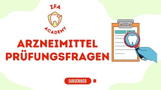 ZFA Prüfung Arzneimittel [upl. by Alysoun]