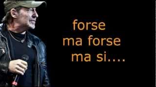 Sally  Vasco Rossi TESTO LYRICS [upl. by Ainomar]