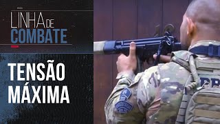 EQUIPE DO LINHA DE COMBATE E PRF ENFRENTAM TIROTEIO EM OPERAÇÃO [upl. by Lecia]