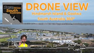 Drone flight reveals the beauty of Goolwa [upl. by Aneladgam831]