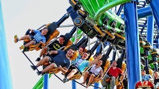 EnergyLandia  Dragon Rollercoaster POV onride amp offride [upl. by Aserehtairam]