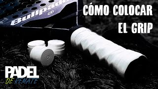 Cómo colocar un overgrip a tu pala de padel Hesacore y Tips [upl. by Terbecki614]