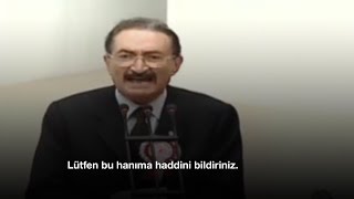 Utanç görüntüleri Bülent Ecevit TBMM’den Merve Kavakçıyı böyle kovdu [upl. by Yklam]