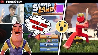 Hello Neighbour JESI FUNNY GAME 😂😂 FUNNY ANDROID HINDI GAMEPLAY  Supraland GAME OF THE YEAR 2019 [upl. by Cressy]