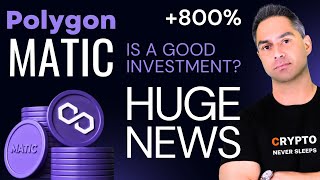 CRAZY Polygon NEWS  My MATIC Price Prediction 2025  Is Polygon still a good investment in 2024 [upl. by Arretak]