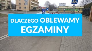 Na jakich błędach najczęściej obleją nam egzamin na prawo jazdy [upl. by Lindholm287]