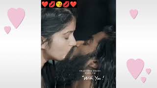 ROMANTIC KISS 💋CUTE COUPLE 💕👩‍❤️‍👨KISS STATUS👩‍❤️‍💋‍👨WHATSAPP STATUS💝😍LIP LOCK KISS😘💖COUPLE GOAL 👫 [upl. by Zonda]