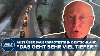 STEFAN AUST ÜBER BAUERNPROTESTE quotDas geht sehr viel tieferquot  WELT Meinung [upl. by Trawets]