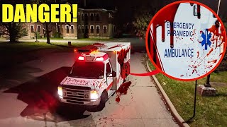 IF YOU SEE BLOOD ON AN AMBULANCE RUN GET HELP [upl. by Eilyw]