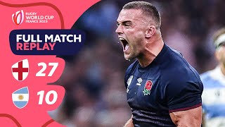 George Ford secures victory  England vs Argentina  Pool D  Rugby World Cup 2023 Full Match Replay [upl. by Ergener]