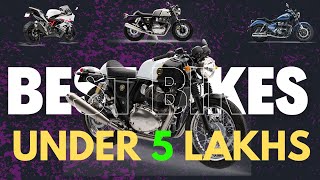 Best Bike Under 5 Lakhs in India  Top 5 bikes On Road uner 5 Lkahs  Feature power top speed [upl. by Nnaeirual950]