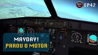 MAYDAY Pararam os Dois Motores do Airbus Veja no que deu [upl. by Adair]